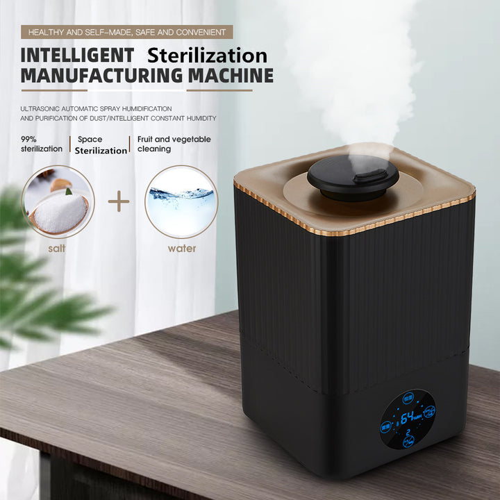 💧🏠 Large Capacity Smart Humidifier | 5.5L Ultrasonic Air Purification & Aromatherapy Unit