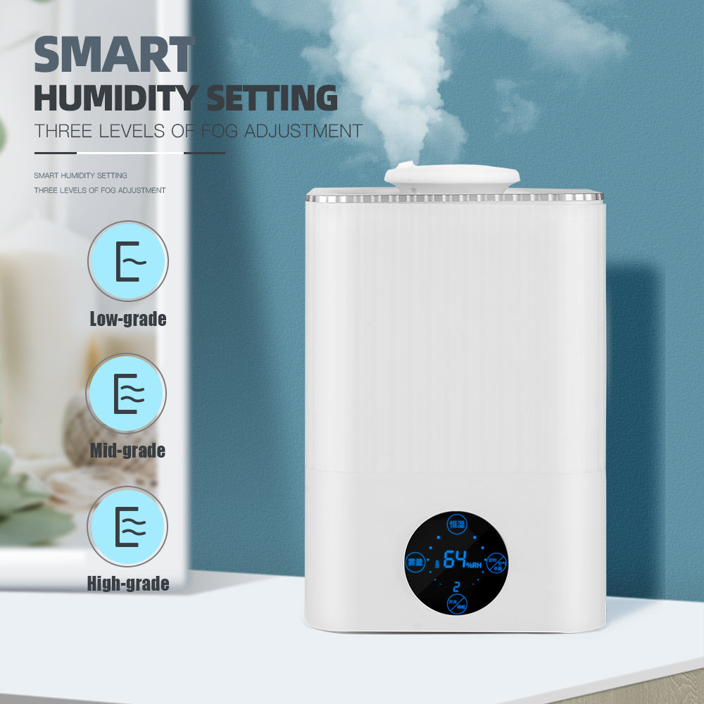💧🏠 Large Capacity Smart Humidifier | 5.5L Ultrasonic Air Purification & Aromatherapy Unit
