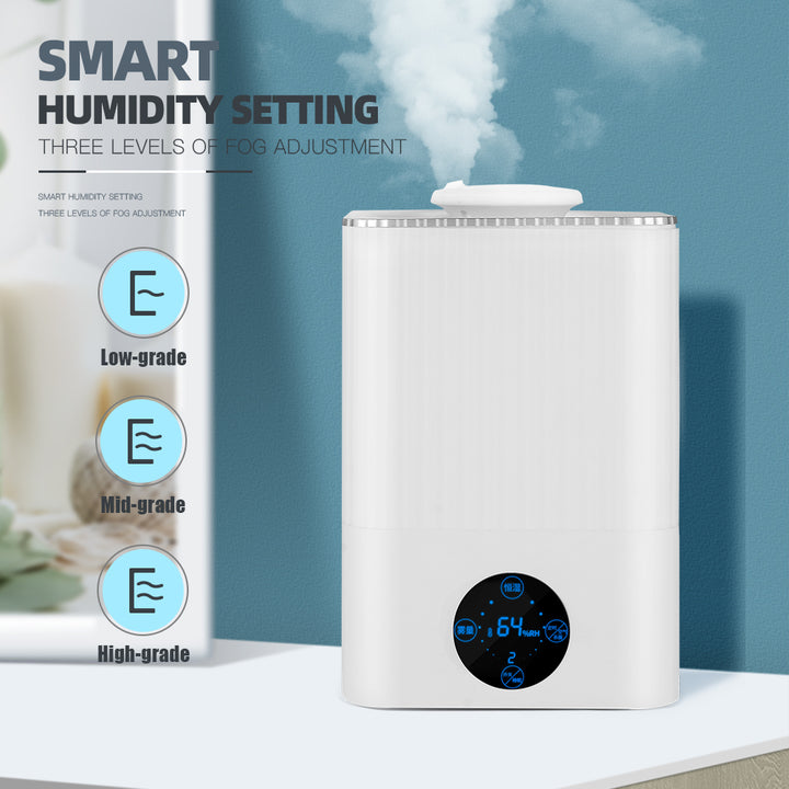 💧🏠 Large Capacity Smart Humidifier | 5.5L Ultrasonic Air Purification & Aromatherapy Unit