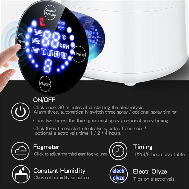 🌫️💧 Household Sterilization Humidifier | Disinfection & Air Purification Desktop Unit 🌿✨