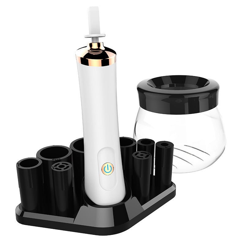 ✨ Electric Makeup Brush Cleaner — Automatic Washing & Quick Drying Tool 💄🧼⚡