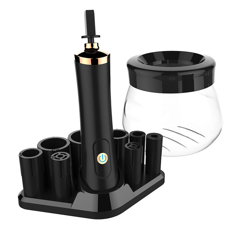 ✨ Electric Makeup Brush Cleaner — Automatic Washing & Quick Drying Tool 💄🧼⚡