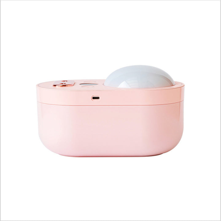 🌌💧 USB Star Projection Humidifier | Double Mist Mini Air Purifier ✨