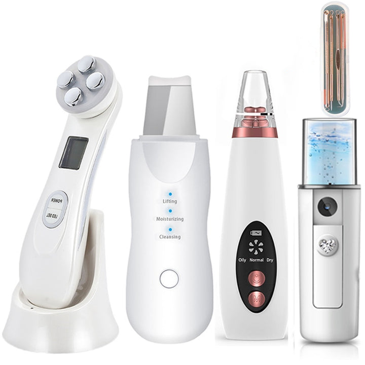 🌈✨ Facial LED Color Light Beauty Instrument | Multi-Function Skin Care Device