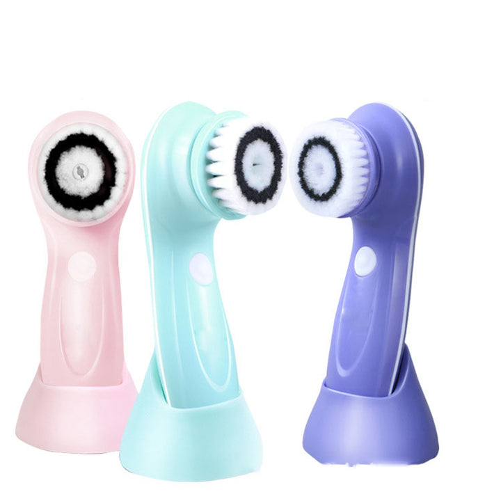 💖🧼 USB Rechargeable Facial Cleansing Instrument | Pore Cleaner Ultrasonic Brush