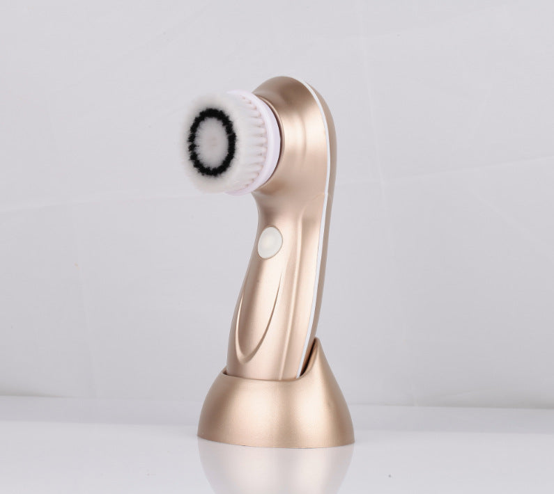 💖🧼 USB Rechargeable Facial Cleansing Instrument | Pore Cleaner Ultrasonic Brush