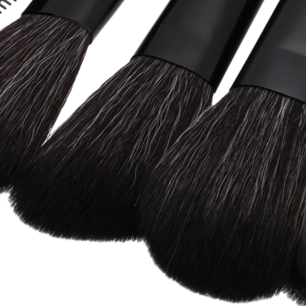 ✨ Beauty Appliance Makeup Brush Set — Wooden Handle Cosmetic Tools 💄