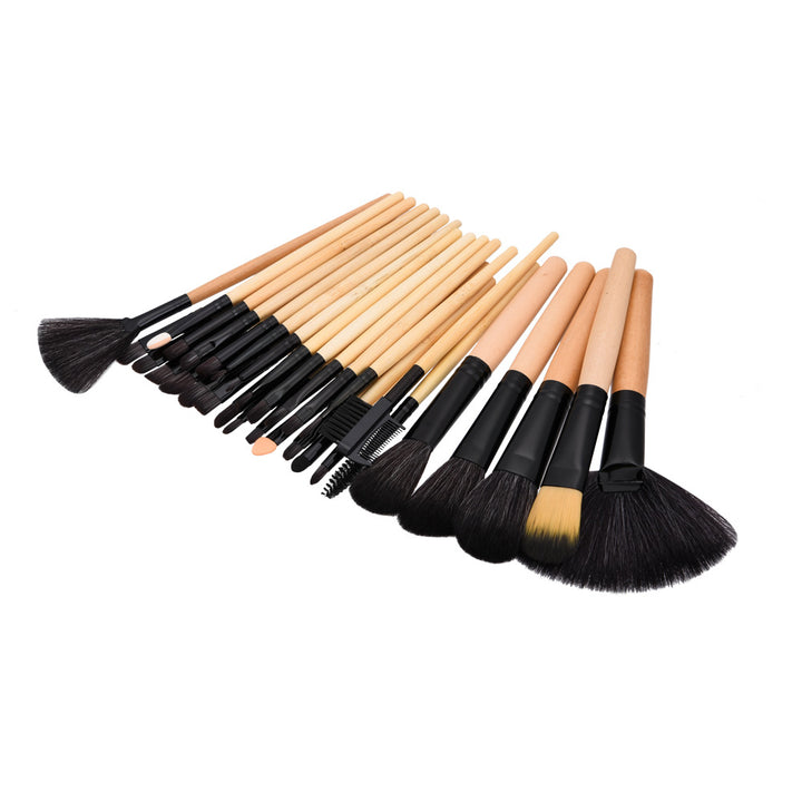 ✨ Beauty Appliance Makeup Brush Set — Wooden Handle Cosmetic Tools 💄