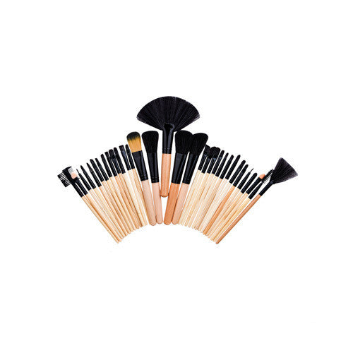 ✨ Beauty Appliance Makeup Brush Set — Wooden Handle Cosmetic Tools 💄