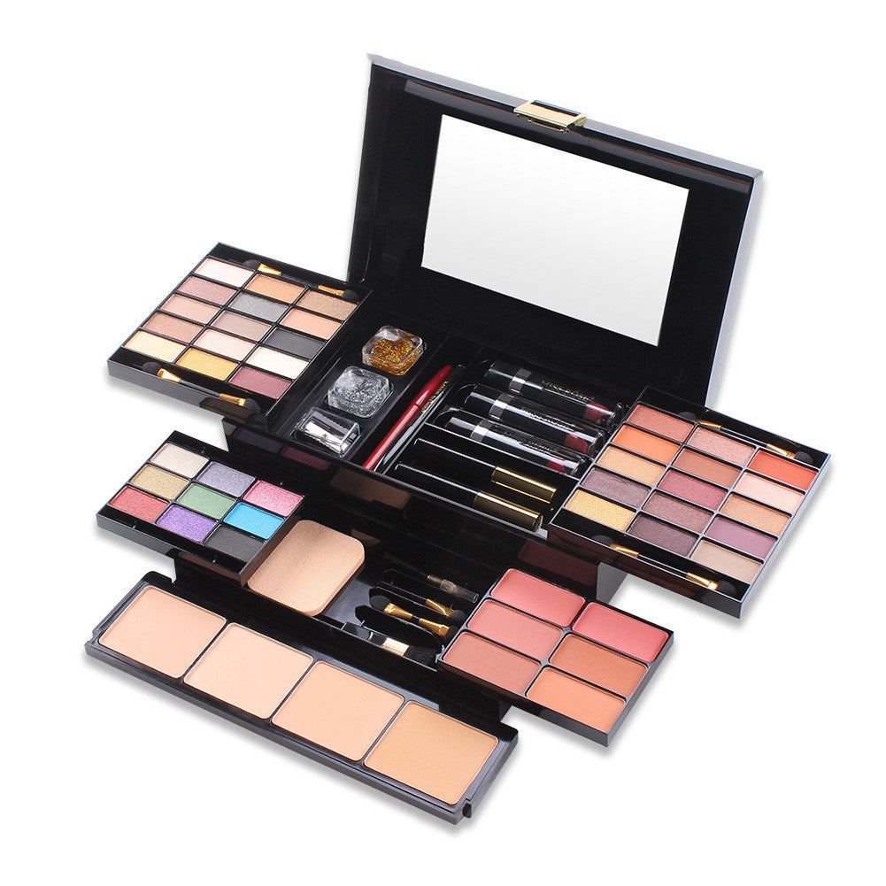 💄 Miss Rose Cosmetic Bag Makeup Artist Kit – Multi-Color Eyeshadow Makeup Box (Hot Sale) ✨