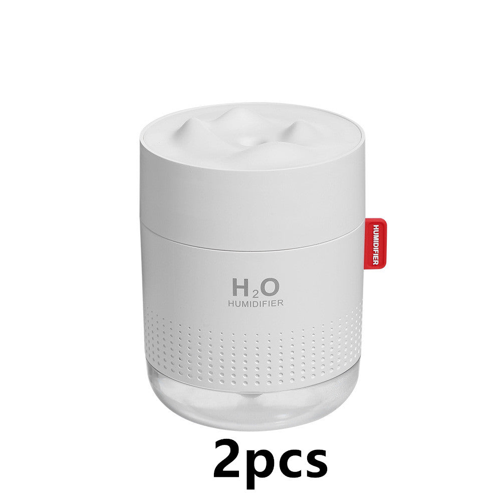 🌙💧 Creative USB Charging Desktop Night Light Humidifier ✨🏔️