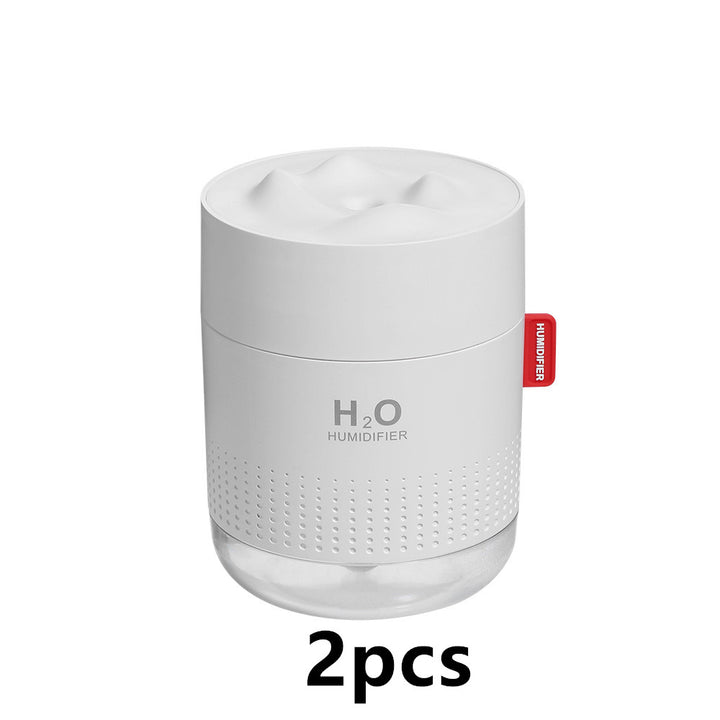 🌙💧 Creative USB Charging Desktop Night Light Humidifier ✨🏔️