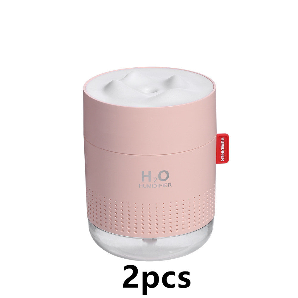 🌙💧 Creative USB Charging Desktop Night Light Humidifier ✨🏔️