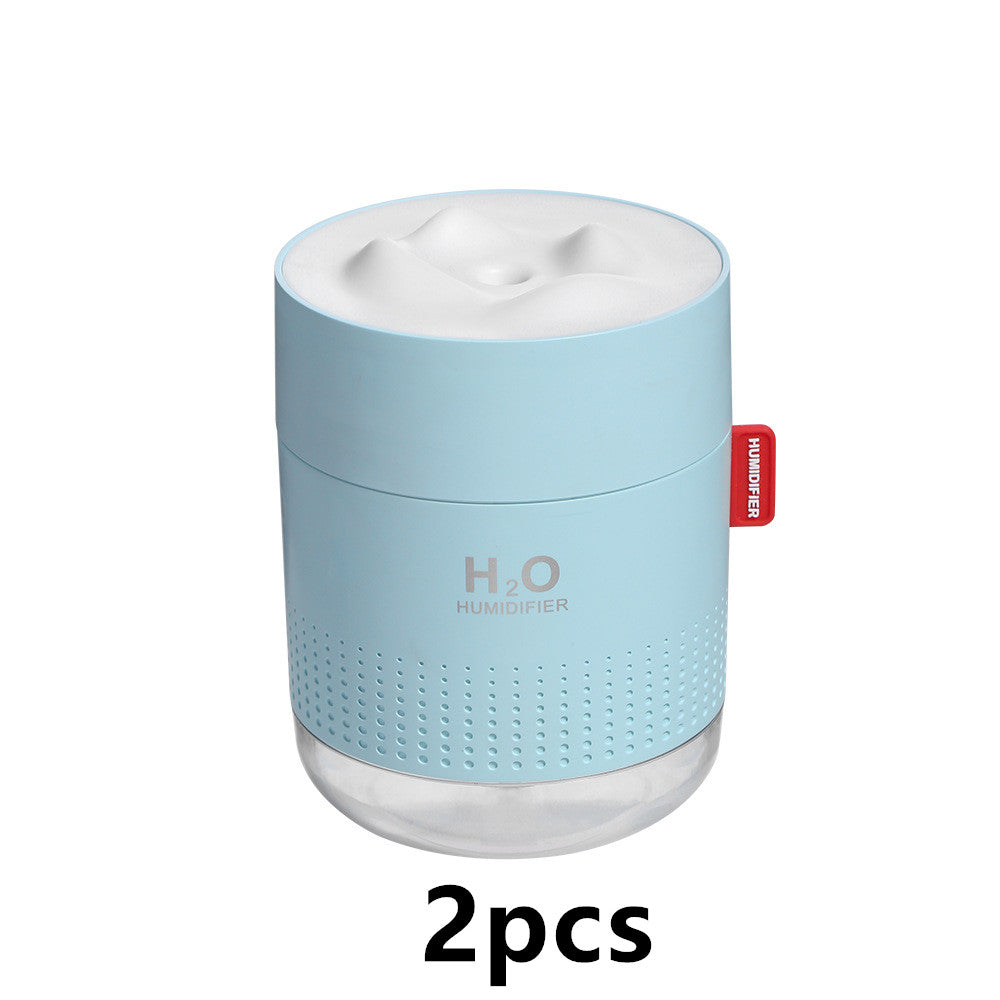 🌙💧 Creative USB Charging Desktop Night Light Humidifier ✨🏔️
