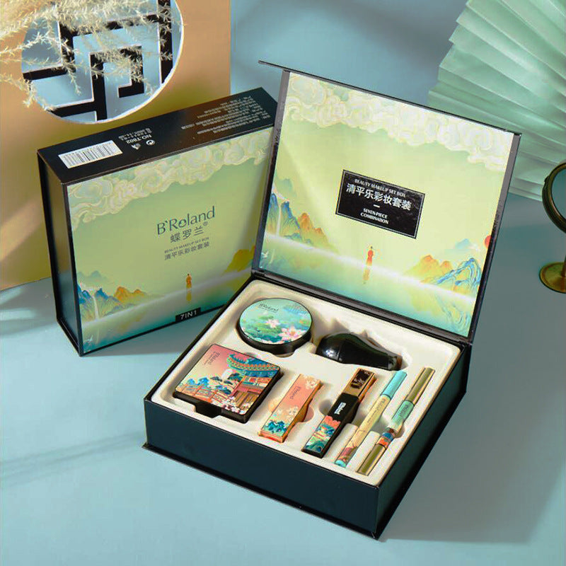 🎁 Lover’s Birthday Gift Makeup Set – Qingpingle 7/9-Piece Beauty Kit with Optional Gift Bag 💄✨