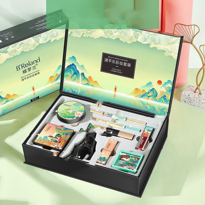 🎁 Lover’s Birthday Gift Makeup Set – Qingpingle 7/9-Piece Beauty Kit with Optional Gift Bag 💄✨