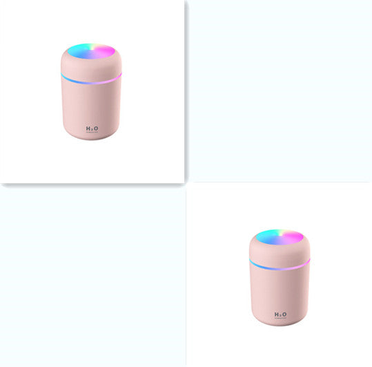 🚗💧 Car Air Purifying Humidifier | USB Mist Aroma Diffuser with Colorful Lights 🌈✨