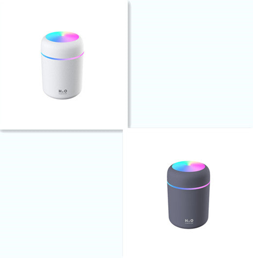 🚗💧 Car Air Purifying Humidifier | USB Mist Aroma Diffuser with Colorful Lights 🌈✨