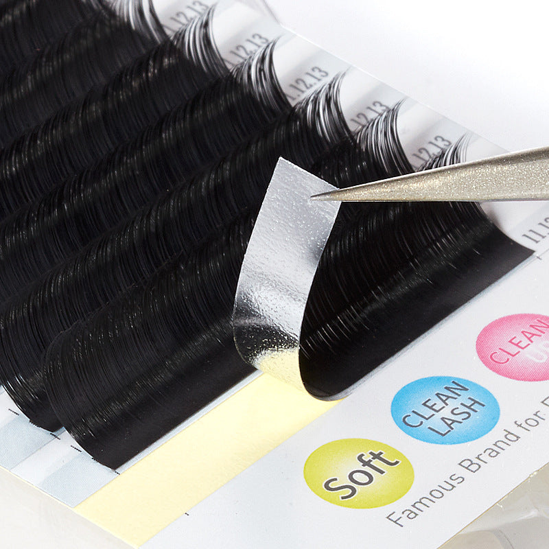 👁️✨ Yelix 0.05 Natural 3D Camellia Grafting Eyelashes – Blooming Volume Lash Extensions