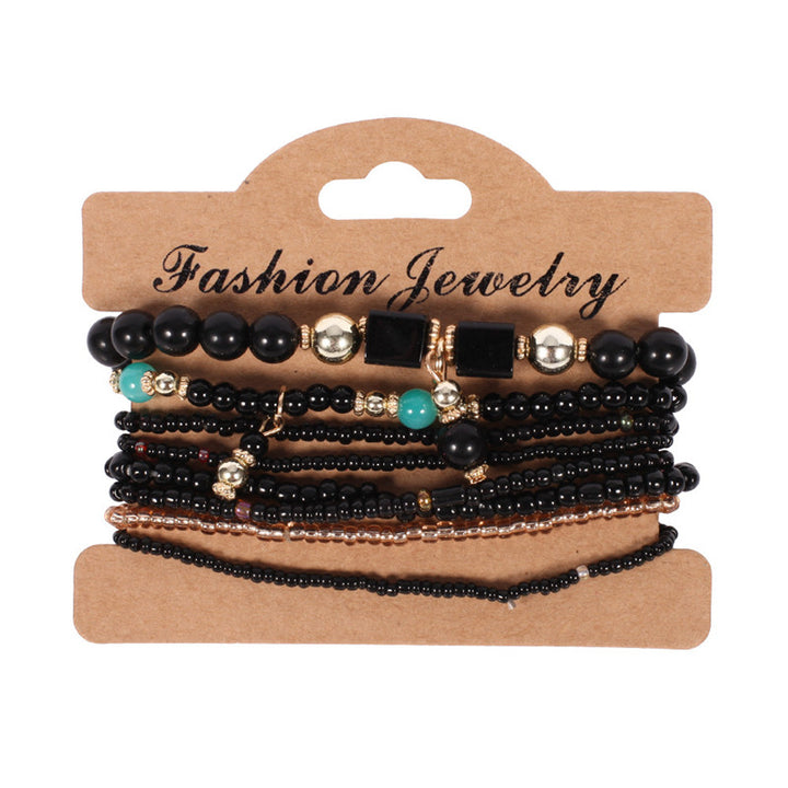 Tassel Culture Calm Bracelet Set – Vintage Pearl Style