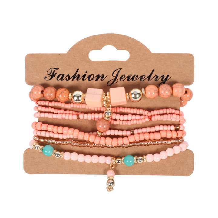 Tassel Culture Calm Bracelet Set – Vintage Pearl Style