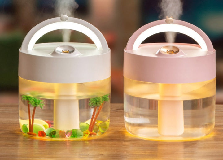 💧🌍 Cross-Border Portable 1L Desktop Humidifier | Home & Office Large-Capacity Atomizer