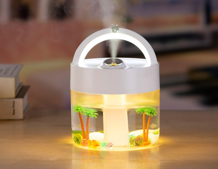💧🌍 Cross-Border Portable 1L Desktop Humidifier | Home & Office Large-Capacity Atomizer