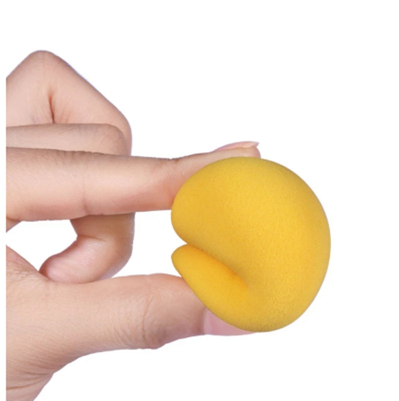 🥚🥭 Beauty Egg Set – Soft Makeup Sponge (Wet & Dry, No Powder Absorption)