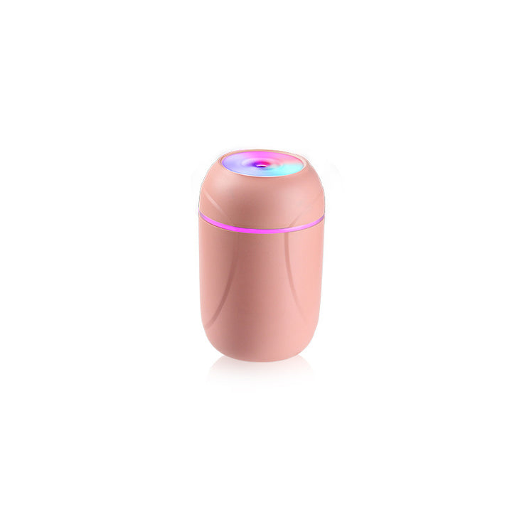 🌈💧 Colorful Cup Humidifier | USB Mini Mist Maker with Rotating Light ✨