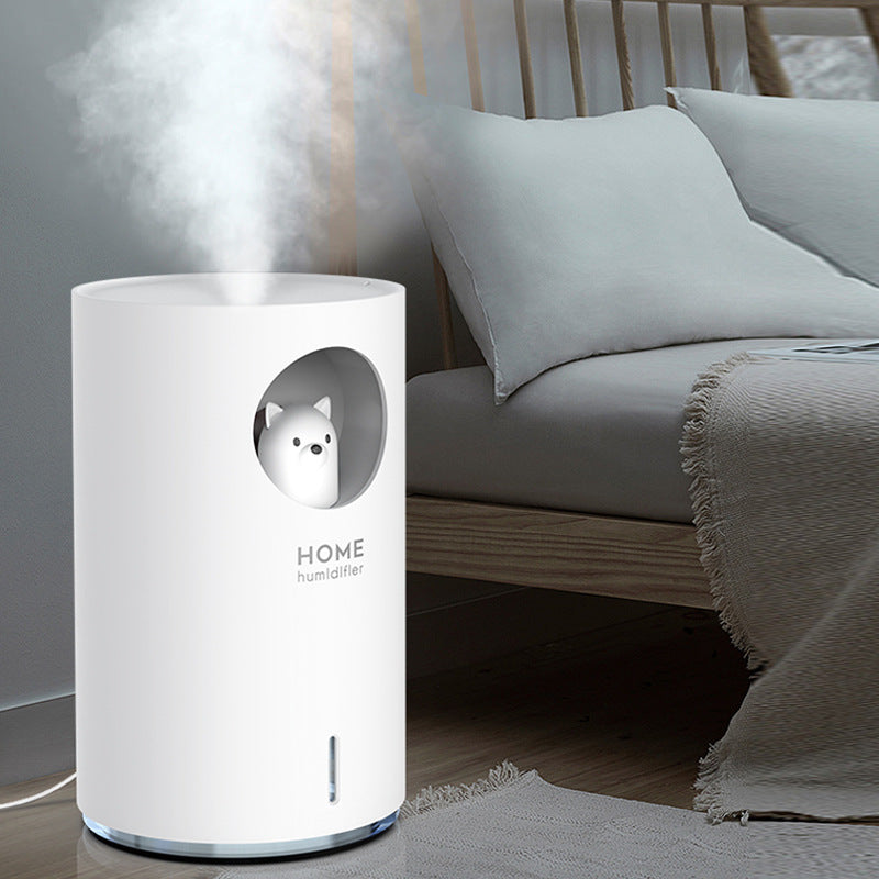 🐻‍❄️💧 Polar Bear Mini Humidifier | Cute USB Portable Mist Maker