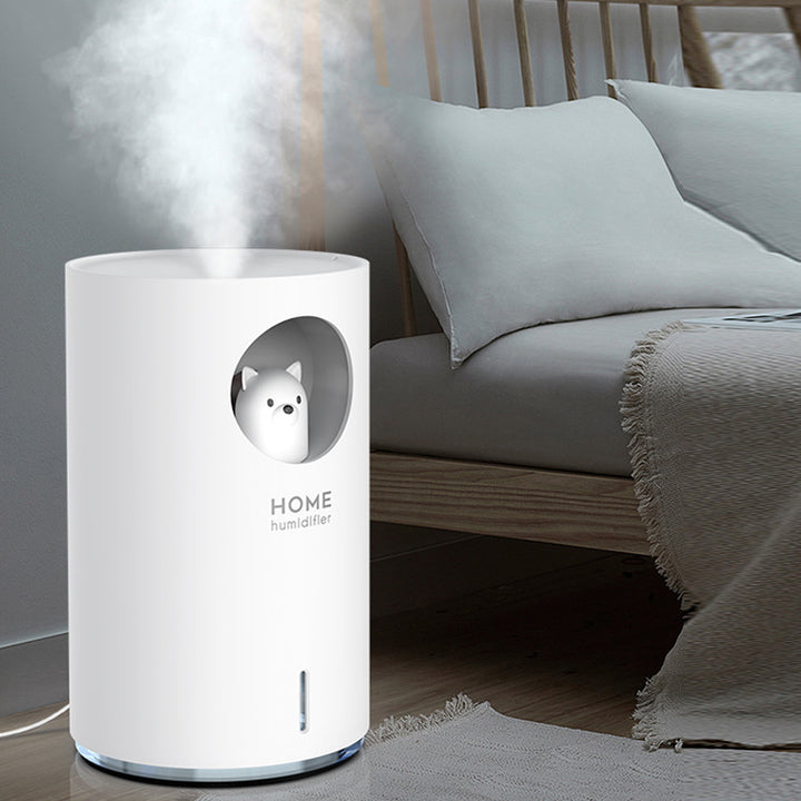 🐻‍❄️💧 Polar Bear Mini Humidifier | Cute USB Portable Mist Maker