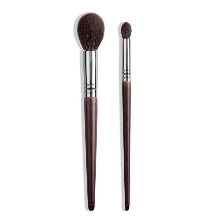 ✨ Makeup Brush Set — Animal Hair Eyeshadow, Base & Blending Brushes 💄