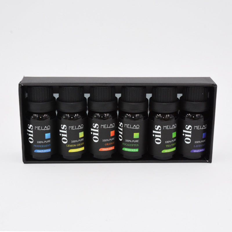✨ Sweet Orange, Mint & Eucalyptus Essential Oil Set — 6 × 10ml 🌿💧