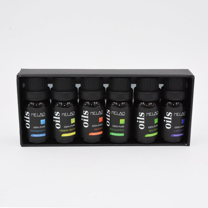 ✨ Sweet Orange, Mint & Eucalyptus Essential Oil Set — 6 × 10ml 🌿💧