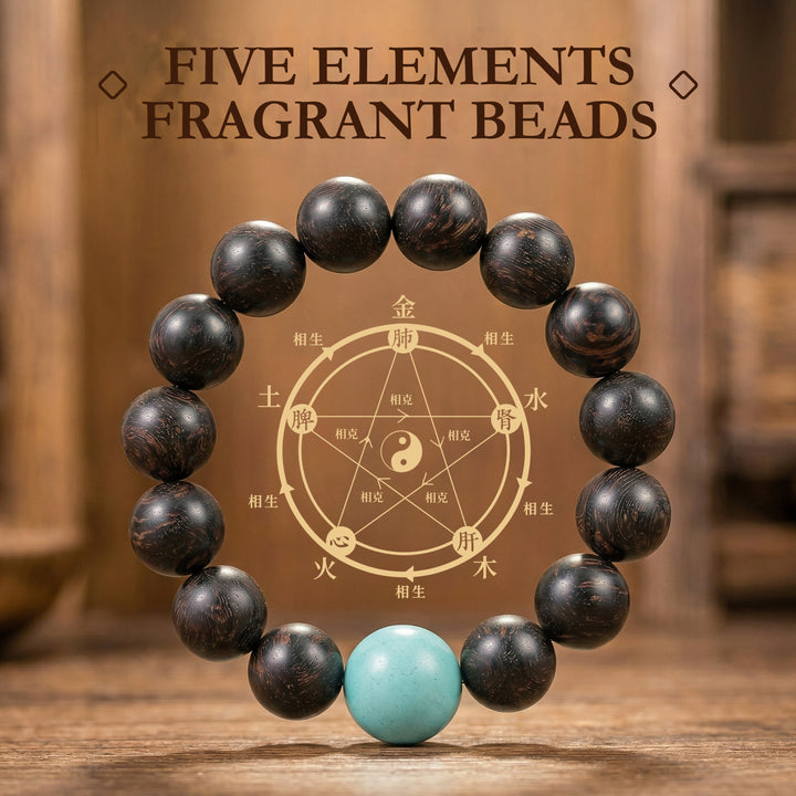 Chinese Herbal Bead Bracelet – Lightweight Wellness Jewelry