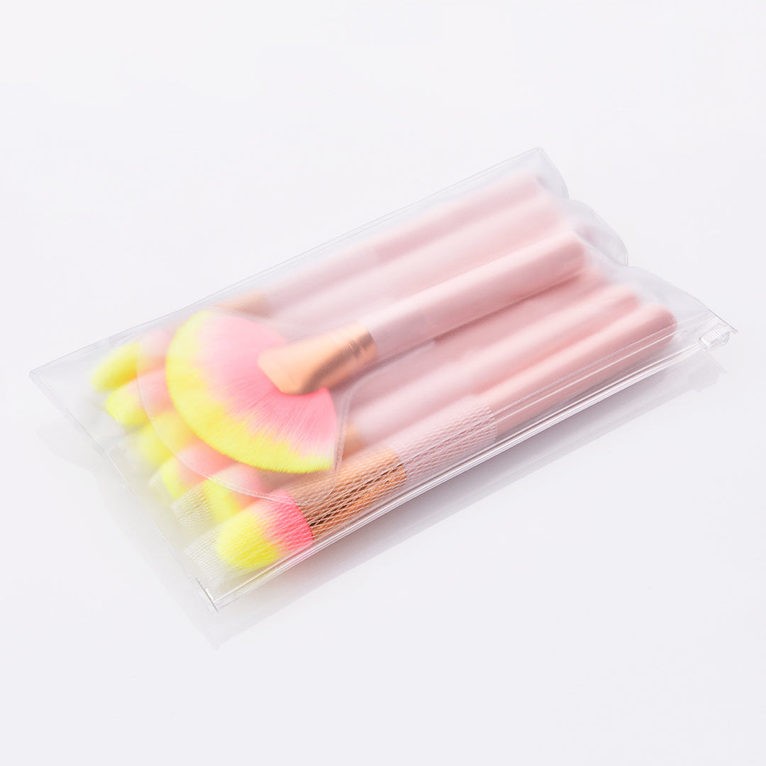 ✨ 12-Piece Beauty Makeup Brush Set — Pink Wooden Handle Tools 💄💗