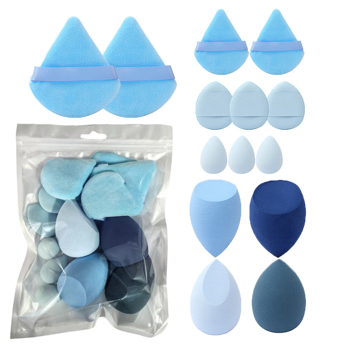 💄✨ 14-Piece Ultra-Soft Makeup Sponge Set