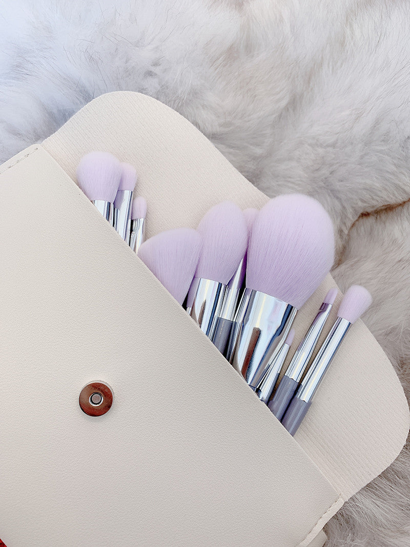 ✨ Zonia Fragrant Taro Color 12-Piece Makeup Brush Set 💄