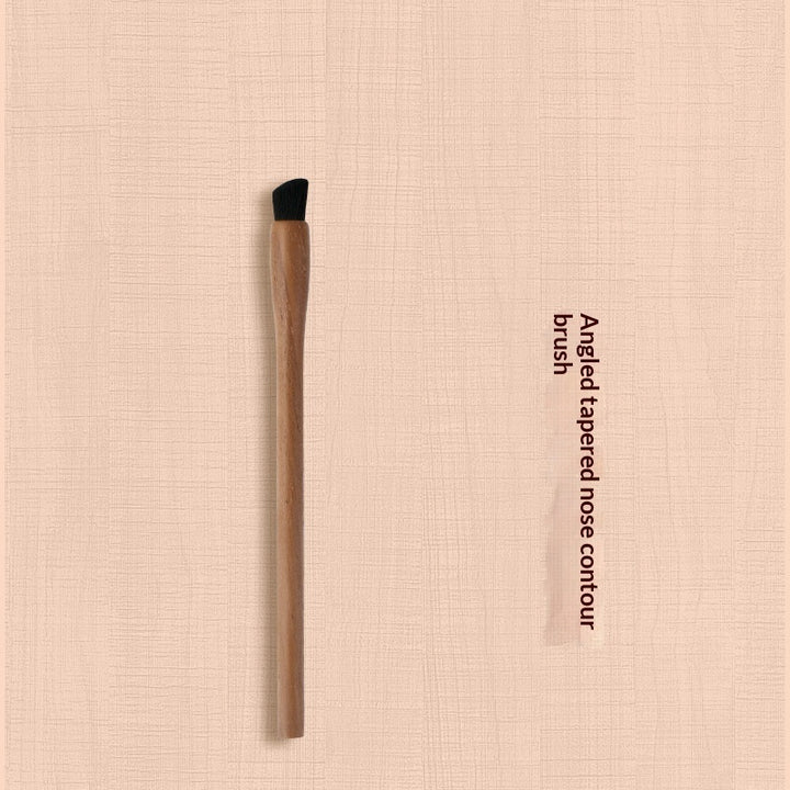 ✨ H Set Vintage Black Walnut Makeup Brush Set — 24-Piece Luxury Kit 💄🌿