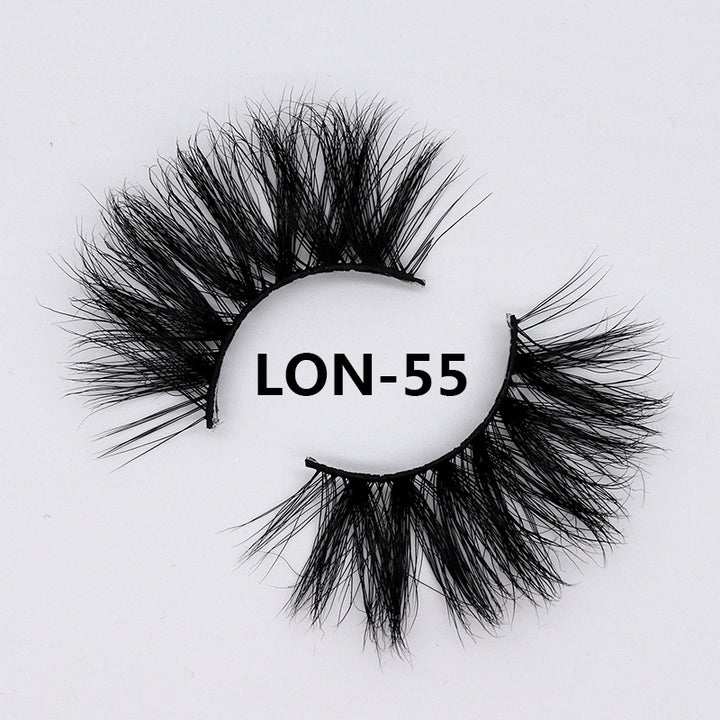 👁️✨ 25MM 3D Mink Eyelashes – Long Dramatic Handmade False Lash Set