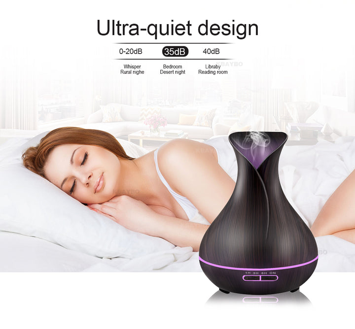 💧🌈 400ML LED Color-Changing Humidifier | USB Air Freshener for Home & Office
