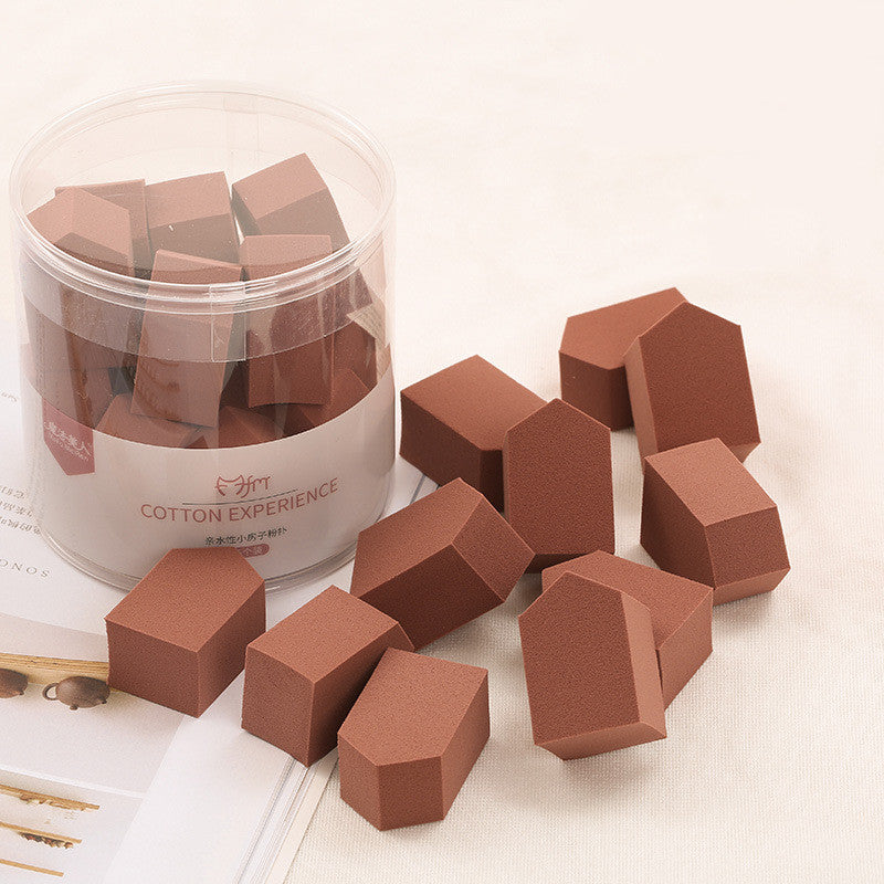 💄✨ Pentagonal Powder Puff Set | Wet & Dry Makeup Sponge (15PCS Boxed)