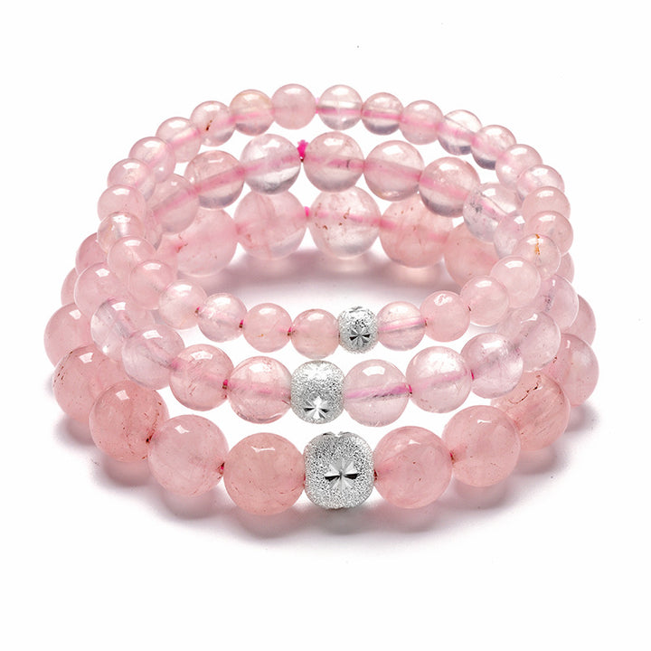 Natural Crystal Powder Bracelet