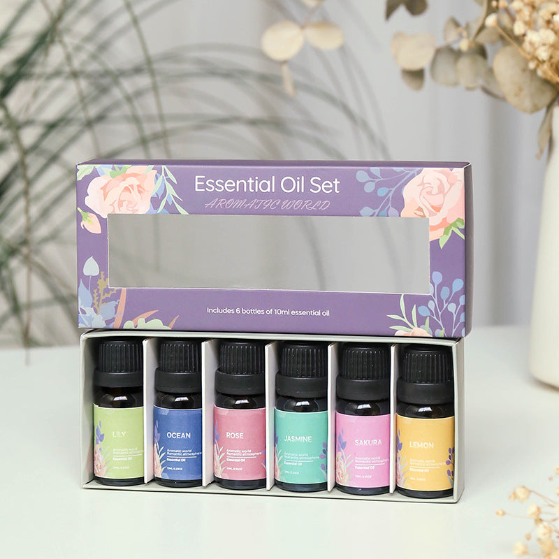 ✨ Aromatherapy Machine Essential Oil — Water-Soluble Fragrance Set 🌿💧