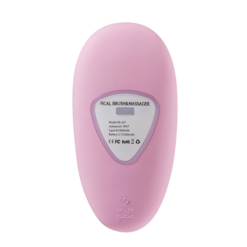 🧼💗 Mini Electric Facial Cleansing Brush | Silicone Deep Cleanser & Skin Massage Tool
