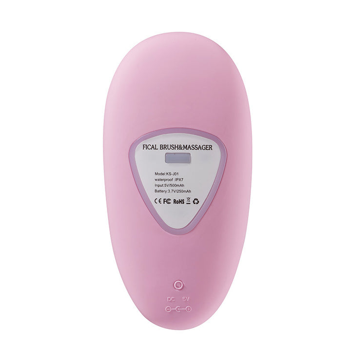 🧼💗 Mini Electric Facial Cleansing Brush | Silicone Deep Cleanser & Skin Massage Tool