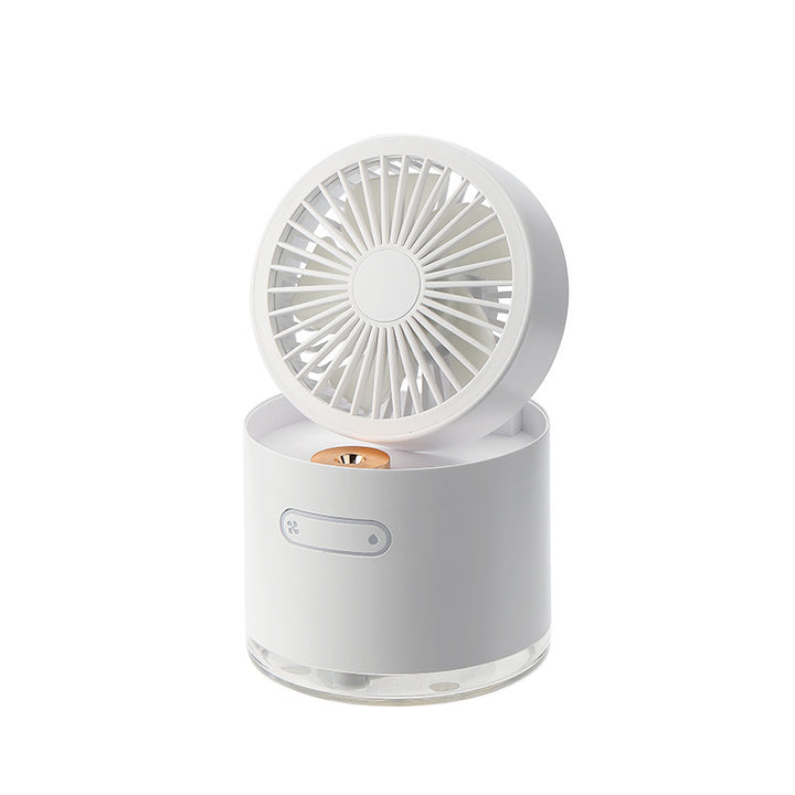 🌬️💧 Mini Spray Fan Humidifier | Portable Desktop Cooling Mist Fan ✨