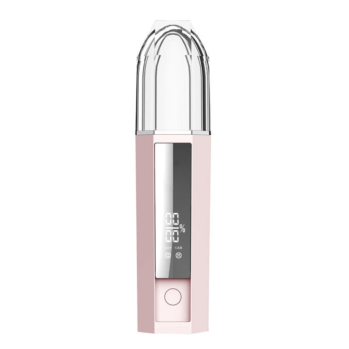 💧📱 Mini Nano Facial Steamer Mist Spray | LCD Display 3-in-1 Beauty Device