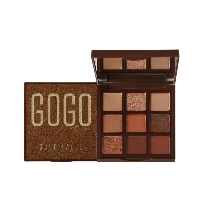 ✨ Christmas Chocolate 3-Color Eyeshadow Palette – Waterproof Matte & Natural Contour Set ✨