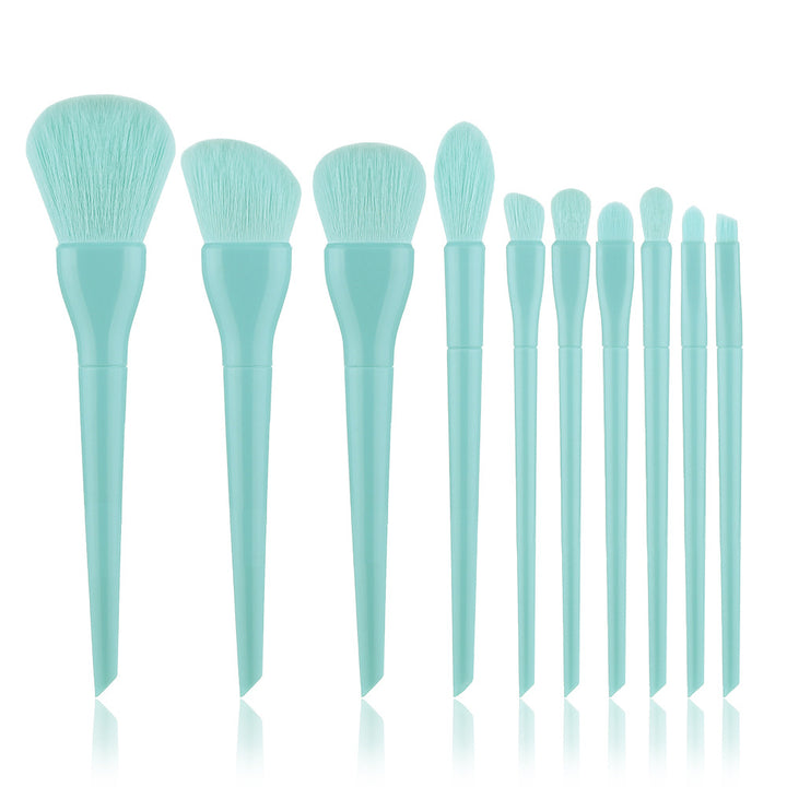 ✨ 10-Piece Candy-Colored Makeup Brush Set — Fun Beauty Tools 💄🍭